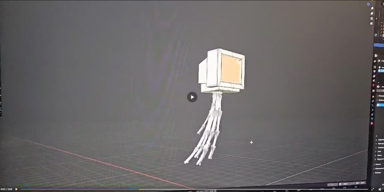 JellyFish Blender Behind The Scenes